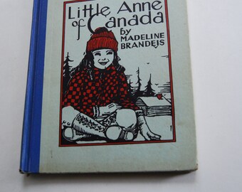 Vintage Children's Book, Little Anne of Canada