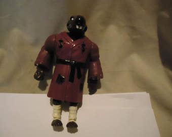 Vintage 1992 TMNT Teenage Mutant Ninja Turtles Mutatin Splinter Action Figure Toy by Mirage Studios, Playmate, collectable