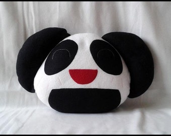 Sofakissen Groß Onigiri Panda Kissen Handgefertigt Kuschelkissen Dekokissen