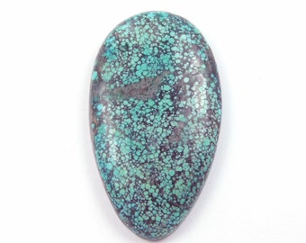 Stabilized Hubei Turquoise Cabochon - 1167