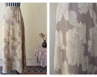 Vintage Parisian Maxi Skirt