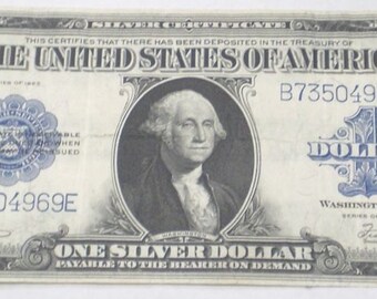 1923 U.S. 1 Dollar Silver Certificate