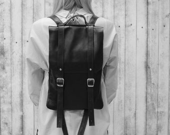 LEATHER BACKPACK / Leather bag / backpack / leather backpack women / laptop bag / Leather / Womens backpack / black Backpack / backpacks