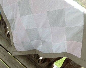 Patchwork blanket, cuddly blanket baby, baby blanket