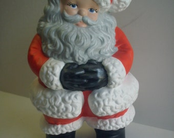 Large Vintage style Santa Claus figurine Christmas Santa Mr. Clause, Christmas Decoration Atlantic Santa MADE TO ORDER gifts for her decor
