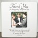 Personalized Wedding Officiant Frame Officiant Gift Thank You Gift Pastor Officiant Thank You For Being Part of Our Special Day IB2FS