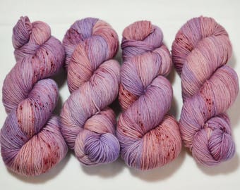 Aster on Sock 4-ply Superwash Merino