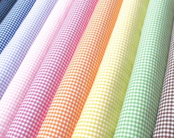 Robert Kaufman CAROLINA GINGHAM 1/8" P-5689 by the 1/2 yard