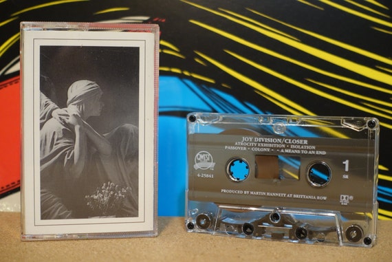 Closer by Joy Division Vintage Cassette Tape