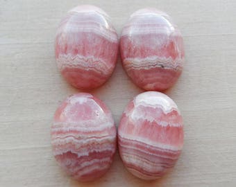 Rhodochrosite Oval Cabochon