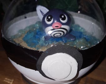 Poliwag Pokeball Terrarium