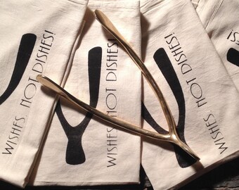 Wishbone Dish Towel