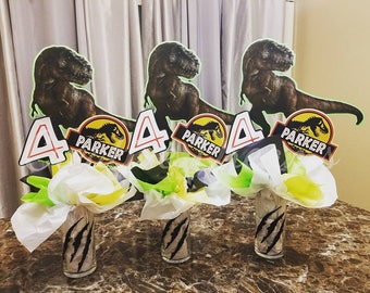 Jurassic Park Centerpieces