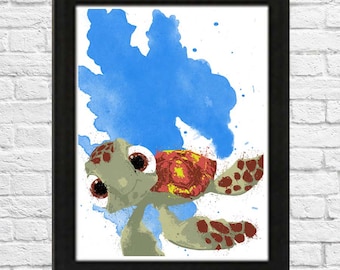 Finding Nemo's Squirt Poster