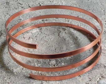 Kupferband weich - 5 mm x 1,2 mm - 1 Meter