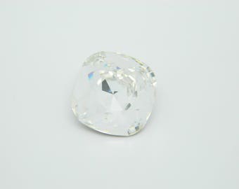 Cabochon swarovski crystal square 18mm (l974)