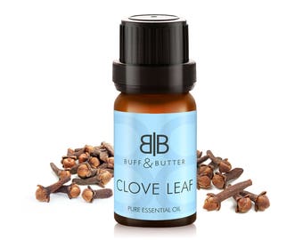 Clove Leaf (Eugenia Caryophyllus), Leaves Essential Oil 100% Pure Natural Fragrance Aromatherapy - 1ml, 10ml, 30ml, 50ml, 100ml Bottle