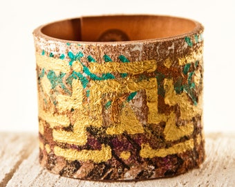 Rainwheel Leather Jewelry Cuff Bracelets for Women