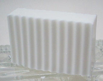Unscented Soap - Shea Butter - Natural Sensitive Skin Care - Gentle Vegan Bath and Beauty