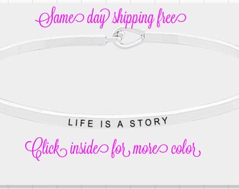 The inspired bangle ( life is story )