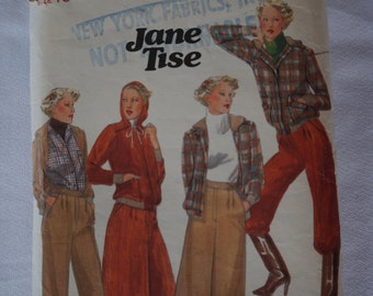 Butterick 5631 Vintage Jane Tise Pattern Size 10