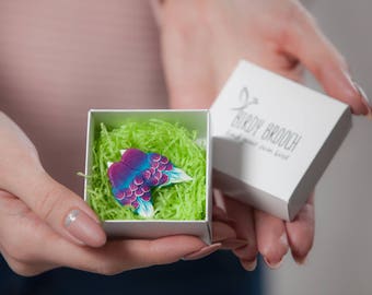 Love Handmade Birds Brooch Sweet pair of Birds Gift for Her Small handmade Bird Brooch Romantic girl woman Love pin Pin Up brooch Pin-up pin