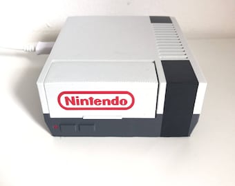3D impreso NES Nintendo frambuesa Pi 2 / 3B + retropie caja con fan y disipador de calor opciones