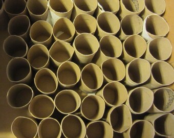 80 Empty Toilet Paper Rolls cardboard Tubes Toilet Paper tubes TP Rolls Bible School Projects Art Crafts Recycle Seed Starters Upcycling