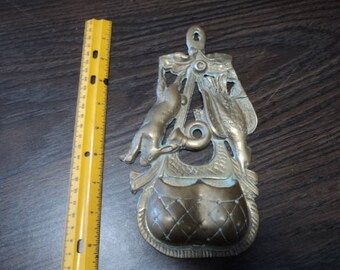 Vintage Brass Wall Hanging