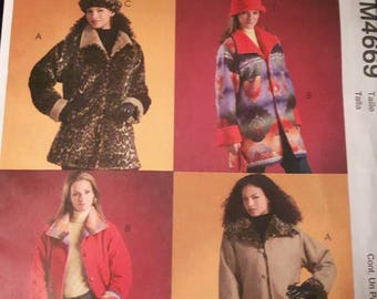 McCall's 4669, Jacket Sewing Pattern