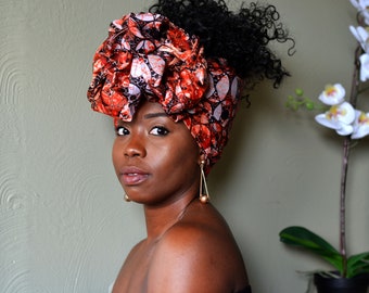 Treble // Adire Head Wrap // African Print Head Wrap