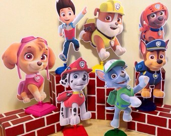 Paw Patrol 1 ft Centerpieces Qty:1 With Base