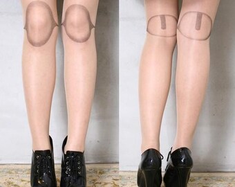 BJD Dollfie SD Pullip Lolita Punk Creepy Fake Plastic Doll Leg Knee Joint Tights
