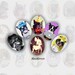 TO0002 -30x40mm : Images DIGITALES cabochons Bouledogue, OVALE 30x40mm