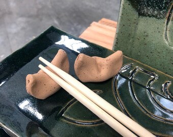 Fortune cookie Chopstick Rests (set of 2)