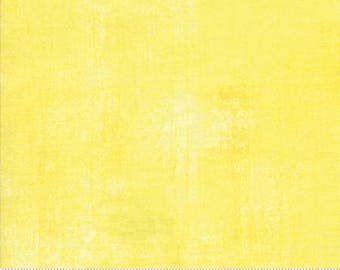 Fabric by the Yard- Grunge Basics-- Lemon Drop -- by Basic Grey for Moda