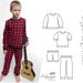 Pajama Pattern - Skyler & Jordan - PDF - 2T-10Y