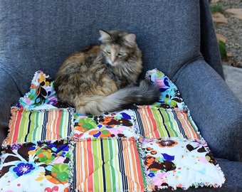 Pet Furniture Cover,Cat Bed, Cat Blanket, Cat Quilt, Travel Pet Blanket, Pet Bedding, Pet Supplies, Luxury Cat Bed, Handmade Pet Blankets