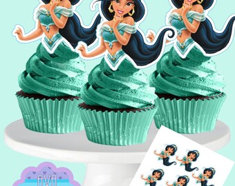 Free Free 94 Princess Jasmine Cupcake Toppers Printable SVG PNG EPS DXF File
