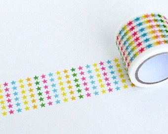 Color Pentagram Washi Tape