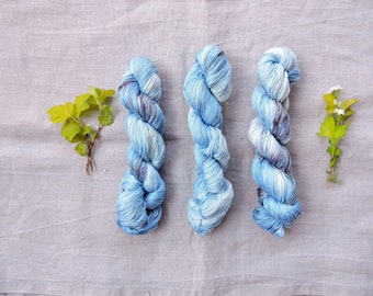 Sky 4ply- Hand Dyed 100% Pima cotton