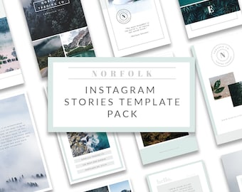 Instagram Stories Templates for Photographers - Instagram Templates - Instagram Story Template