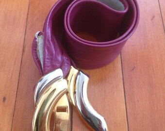 Vintage Liz Claiborne Leather Belt