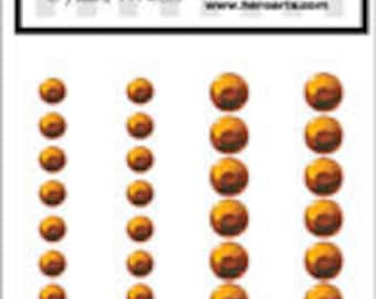 SALE Hero Arts Orange Metallic Decor Embeliishments CH201