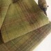 Green Apple Plaid, Wool for Rug Hooking and Applique, Select-a-Size, J831