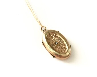 Antique Victorian Mourning Locket