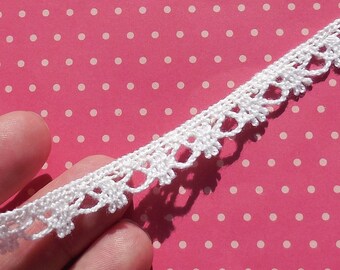Antique Lace Vintage Lace Trim Cotton Lace White 2 Yards