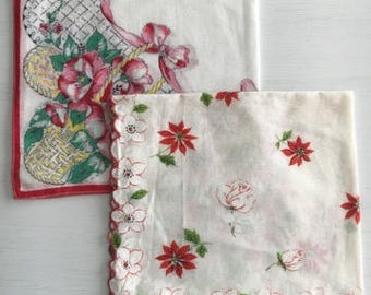 Set of vintage handkerchiefs