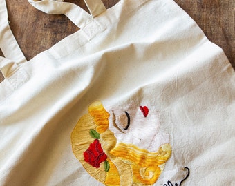 Embroidery / bag - Princess gourmet