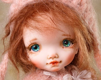 Ooak art doll Interior doll Handmade doll Sculpture doll baby Handmade doll